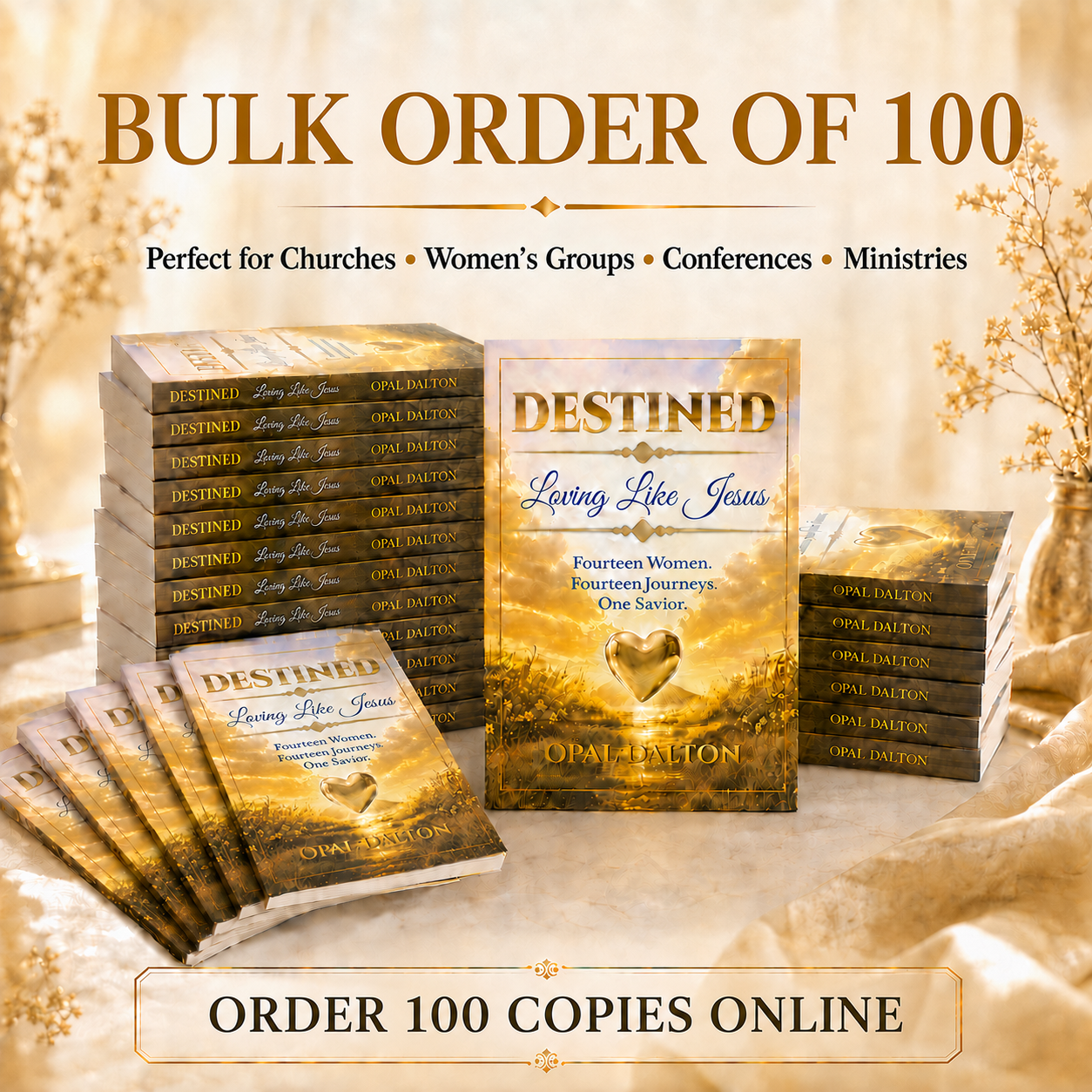 DESTINED Loving Like Jesus 100 Book Bundle