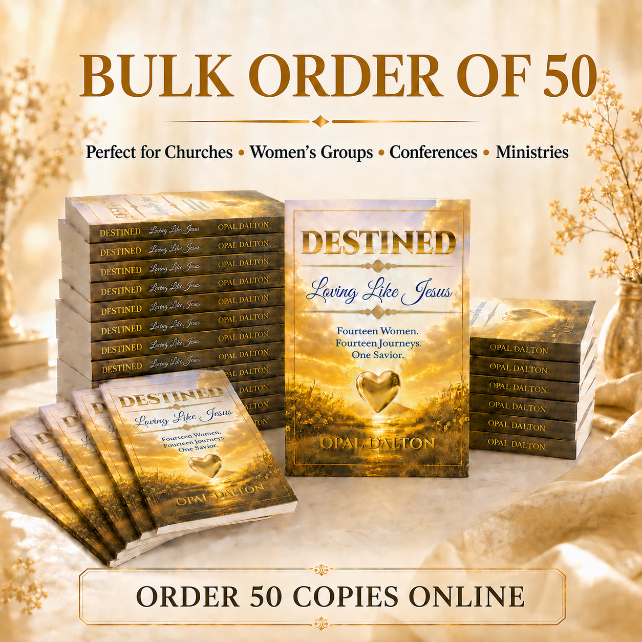 DESTINED Loving Like Jesus - Opal Dalton 50 Bulk