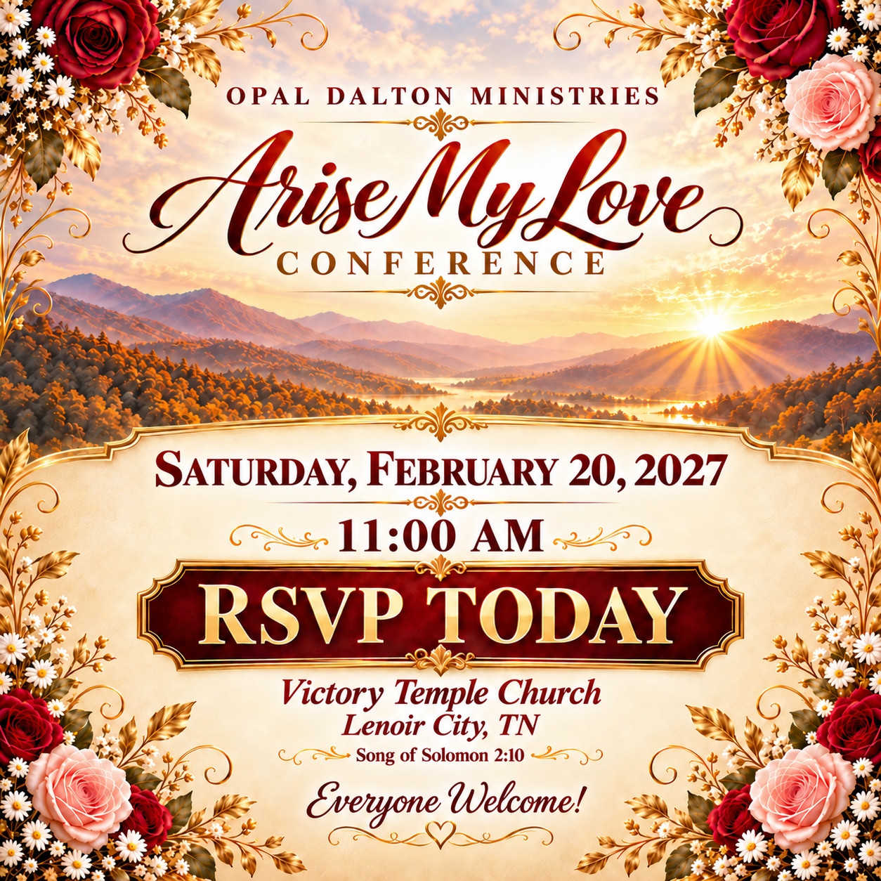 ODM - Arise My Love - Saturday RSVP