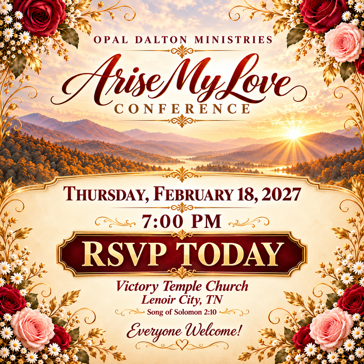 ODM - Arise My Love - Thursday RSVP